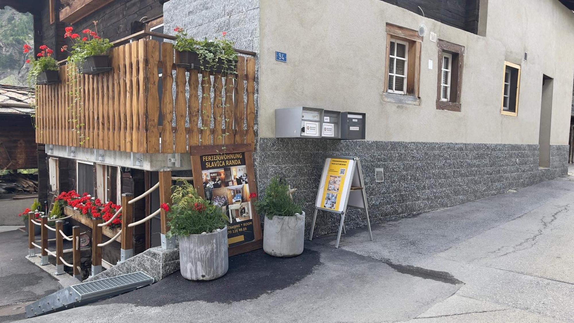 Ferienwohnung Slavica Dorfstrasse 94 Randa Exterior foto
